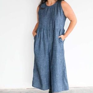 Conscious Clothing Backyard Jumpsuit, Size Large